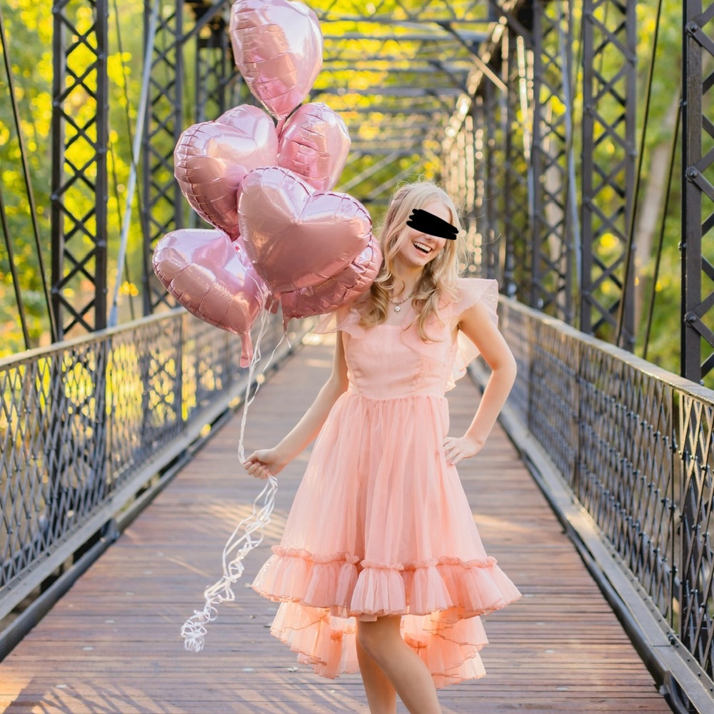 Wild Rose & Sparrow, The Bella dress in size Small, Pink